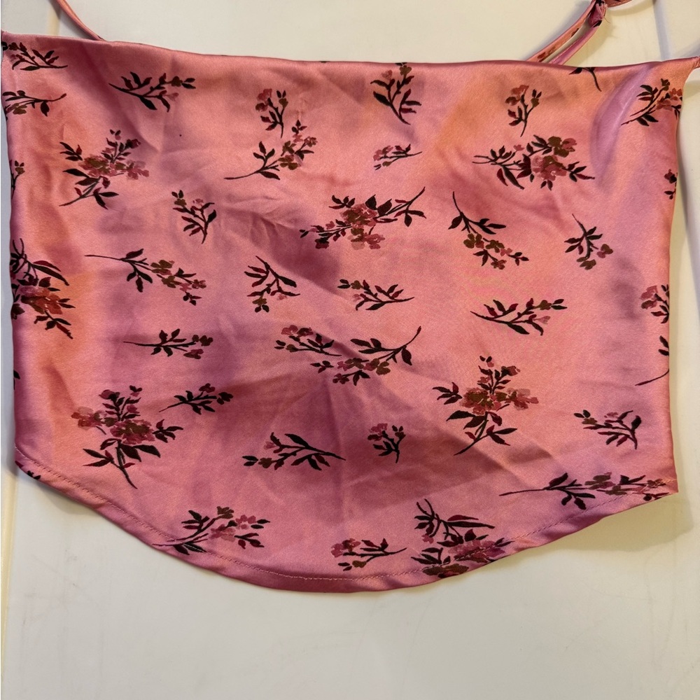 Garage Floral Pink Women's Top, P/S